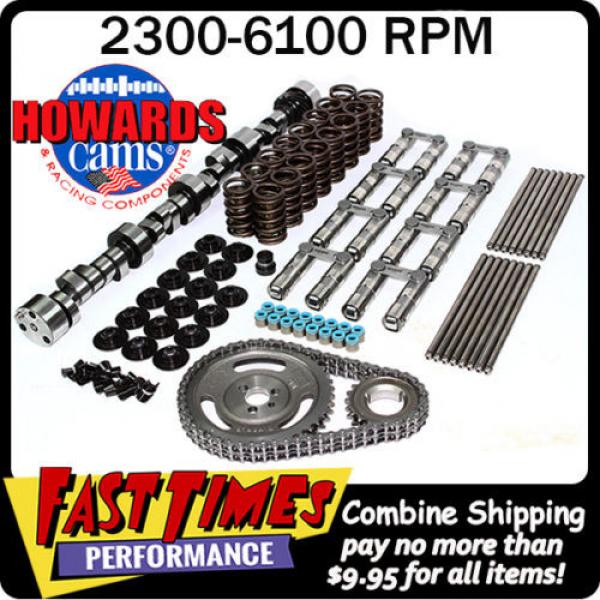 HOWARD&#039;S SBC Chevy Retro-Fit Hyd. Roller 280/286 560&#034;/560&#034; 110° Cam Camshaft Kit #1 image