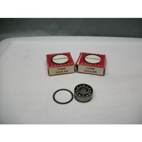 Consolidated 5202 Ball Bearing New Double Row Ball Bearing #1 image