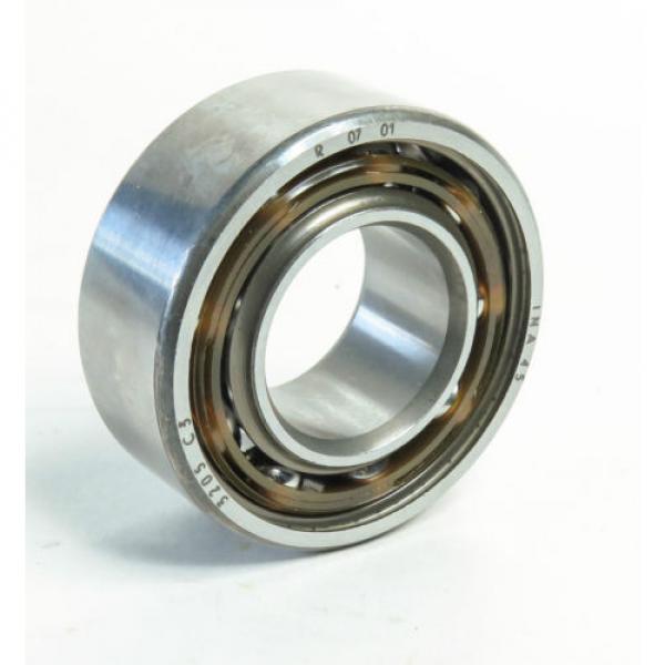 INA 3205-C3 DOUBLE ROW ANGULAR CONTACT BEARING, 25mm x 52mm x 20.6mm #2 image