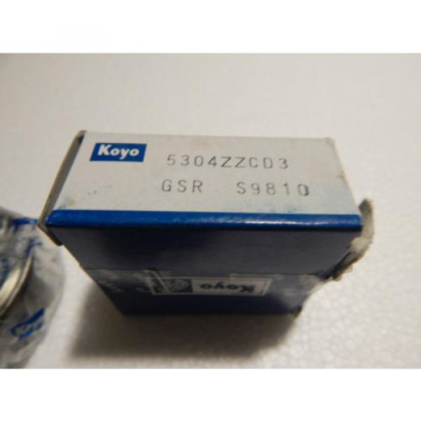 KOYO 5304ZZCD3 GSR S9810 New Double Row Ball Bearing #1 image