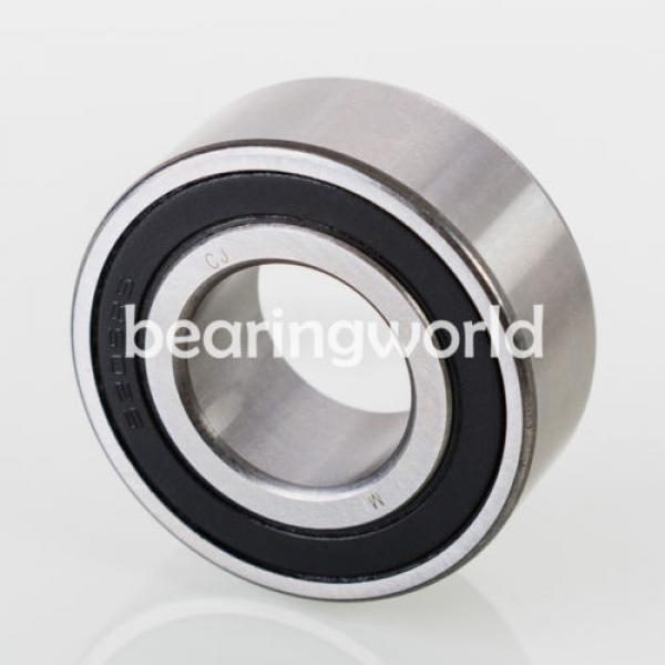 5302  2RS Double Row Sealed Angular Contact Bearing 15 x 42 x 19mm #1 image