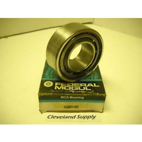 FEDERAL MOGUL 5207-KE DOUBLE ROW BALL BEARING 5207KE NEW CONDITION IN BOX #1 image