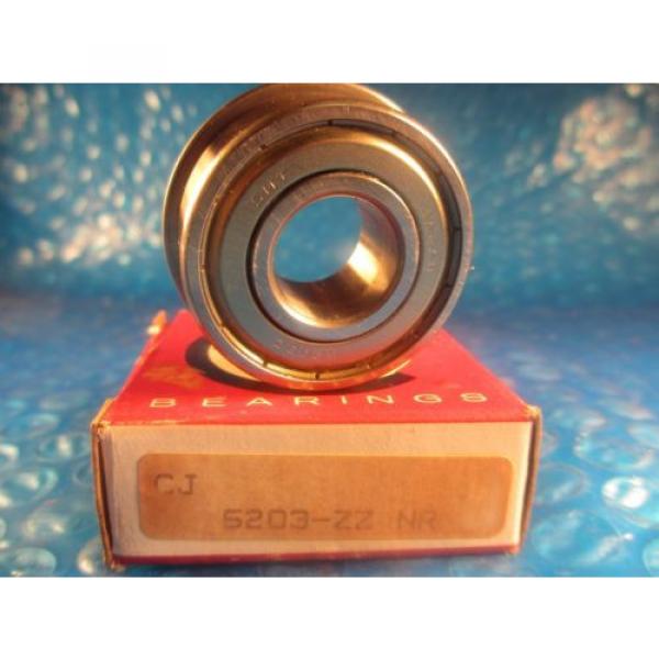 Consolidated 5203 ZZ NR, Double Row Ball Bearing(see SKF 5203 2Z, Fafnir KDDG) #1 image