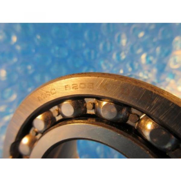 MRC 5208K Double Row Ball Bearing 40 mm ID x 80 mm OD x 1.1875&#034; W, Open,  ABEC 1 #2 image