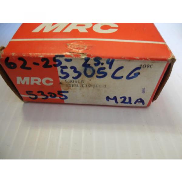 NEW MRC DOUBLE ROW BALL BEARING 5305CG #2 image