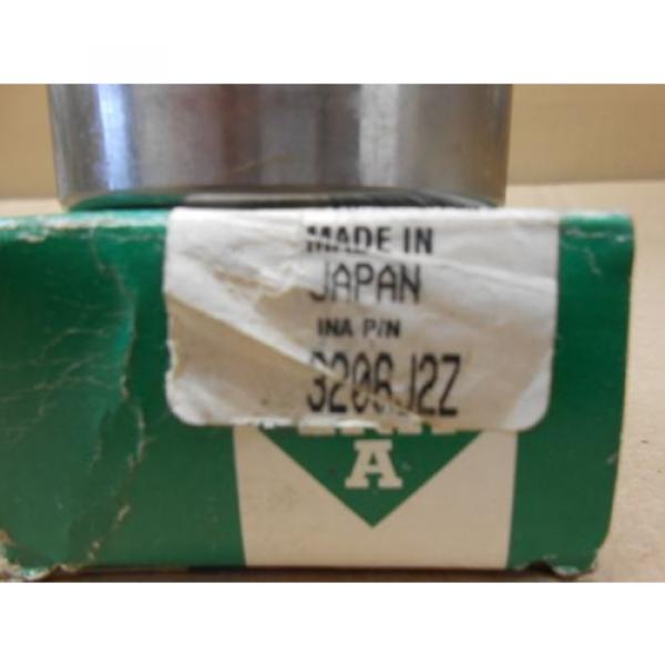 1 NIB INA 3206-J2Z 3206J2Z DOUBLE ROW BALL BEARING 30MM X 62MM X 23.8MM WIDTH #2 image