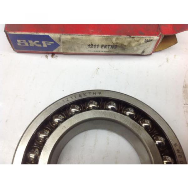 (1) SKF 1211 EKTN9 Double Row Taper Shaft Bearing  NEW IN BOX #2 image