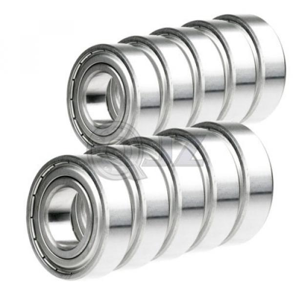 10x 5204-ZZ Double Row Seals Bearing 5204 2Z Ball 20mm 47mm 20.6mm Metal #1 image