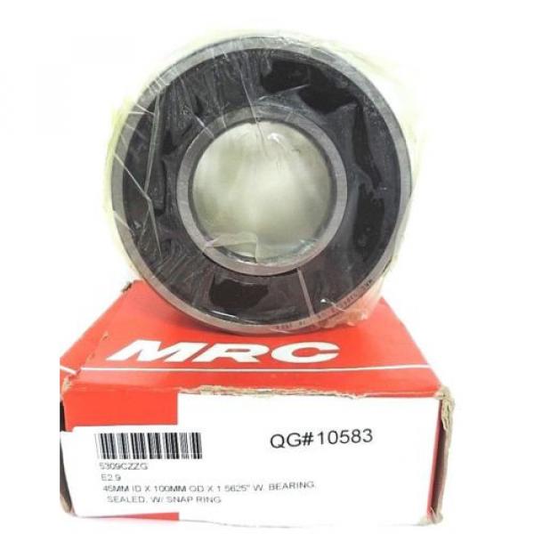 NIB MRC 5309CZZ DOUBLE ROW BALL BEARING 45MM ID X 100MM OD X 1.5625&#039;&#039; W/ RING #1 image