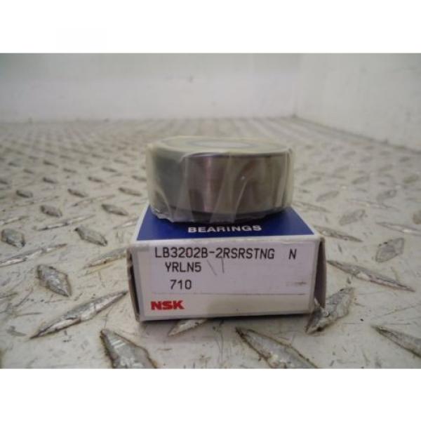 NIB NSK 3202B 2RSRTNG DOUBLE ROW BEARINGS, LOT OF 2 #1 image