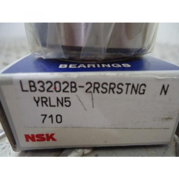 NIB NSK 3202B 2RSRTNG DOUBLE ROW BEARINGS, LOT OF 2 #2 image