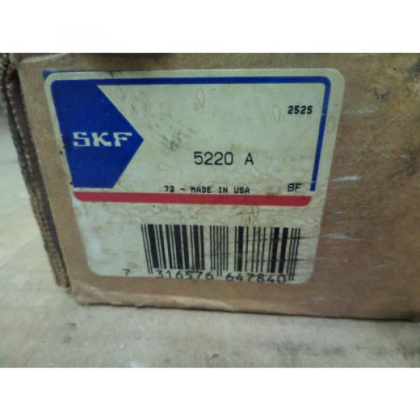 SKF Double Row Ball Bearing 5220 A 5220A 4&#034; ID New #2 image