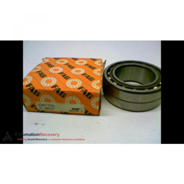 FAG 538748B DOUBLE ROW BALL BEARING 2-3/8&#034; OD 1-1/2&#034; ID 3/4&#034; WIDTH, NEW #153970 #3 image