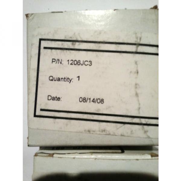 5  New 1206JC3 Bearings 1206 Double Row Self-Aligning Ball 499-6370 Series 1200 #3 image