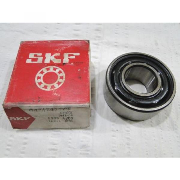 SKF 5309A /C3 Double Row Angular Contact Ball Bearing 45x100x39.7mm New #1 image