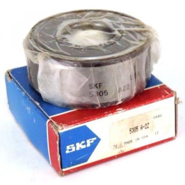 NIB SKF 5305-A-2Z DOUBLE ROW SHIELDED BALL BEARING 5305A2Z #1 image