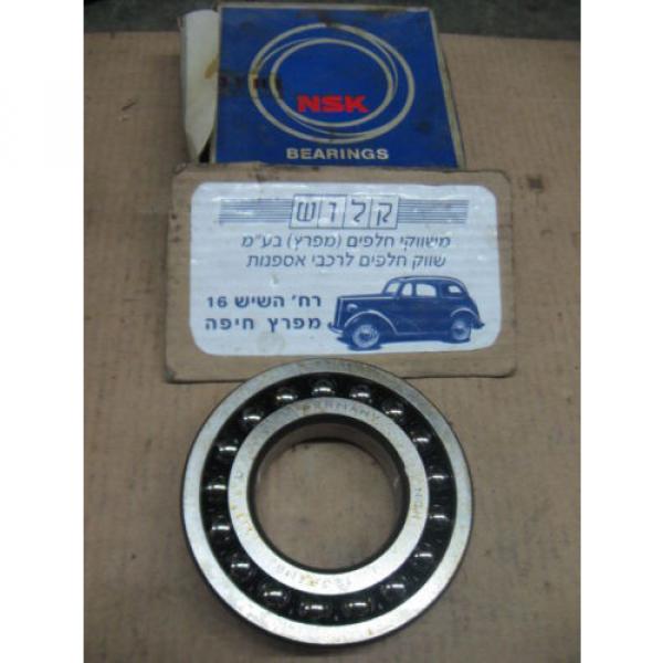 NSK 1208TNG Double Row Self-Aligning Bearing Size:40mm X 80mm X 18mm Metric Germ #1 image