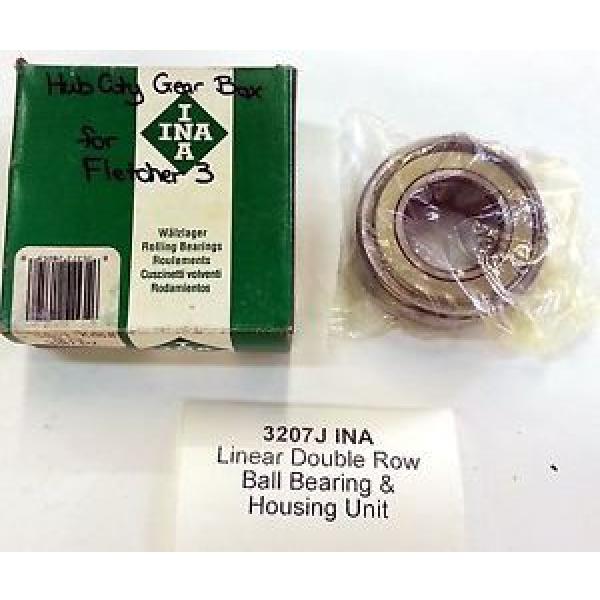 INA Linear Double Row Ball Bearing #3207J NEW #1 image