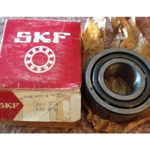 SKF 5310 H Double Row Shielded Ball Bearing Made In The USA #1 image