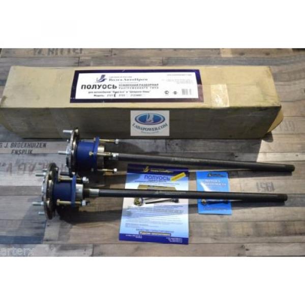 Lada Niva Reinforced Unloaded Rear Half-Shaft With Double-Row Bearing Kit 2 Pcs #1 image