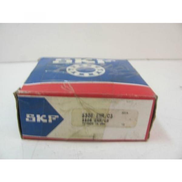 SKF 5308 ENR/C3 DOUBLE ROW BALL BEARING #1 image