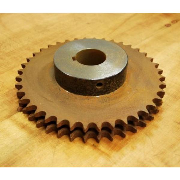 Martin D50B40 Double Row Chain Sprocket 1 5/8&#034; Keyway - NEW #1 image