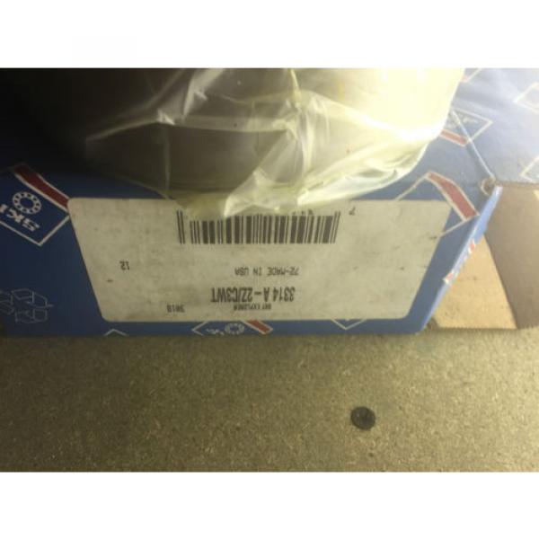 New - 3314A/C3 SKF Angular Contact Ball Bearing Double Row - Genuine #2 image