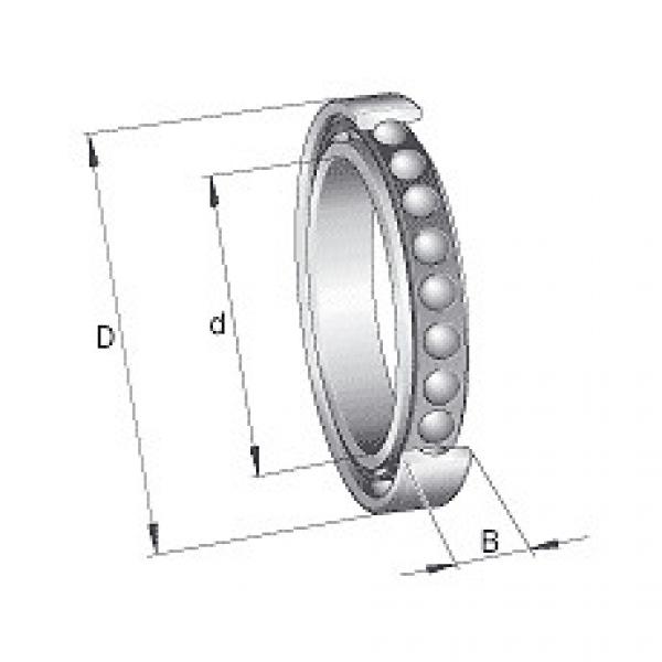 HC71914E.T.P4S.UL FAG Angular Contact Ball Bearing Double Row #1 image