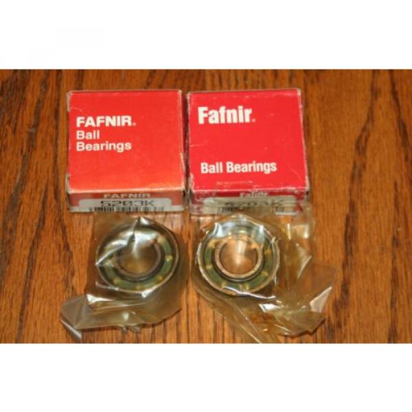 (Lot of 2) Fafnir Torrington 5203-K Double Row Angular Contact Bearings * NEW * #1 image