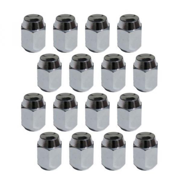 16 Piece Set Acorn Style Chrome Lug Nuts 12x1.5 Thread Pitch #1 image