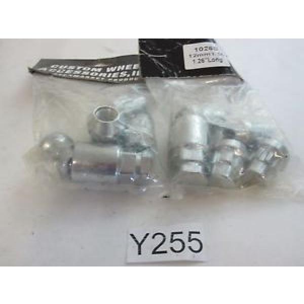 2 QTY 4 Locking Lug Nuts/Wheel Locks Closed Bulge Acorn/Cone Seat Chrome 12x1.5 #1 image