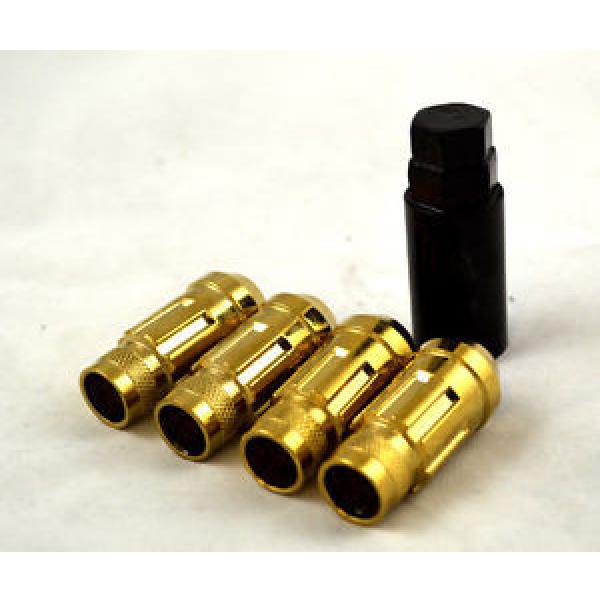 NNR PERFORMANCE LUG NUT LOCK SET GOLD WITH KEY 12X1.25 #1 image