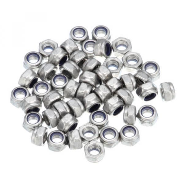 M4 -M18 Choose A2 Marine Grade Stainless Steel Nyloc/Nylon Insert Locking Nuts #5 image