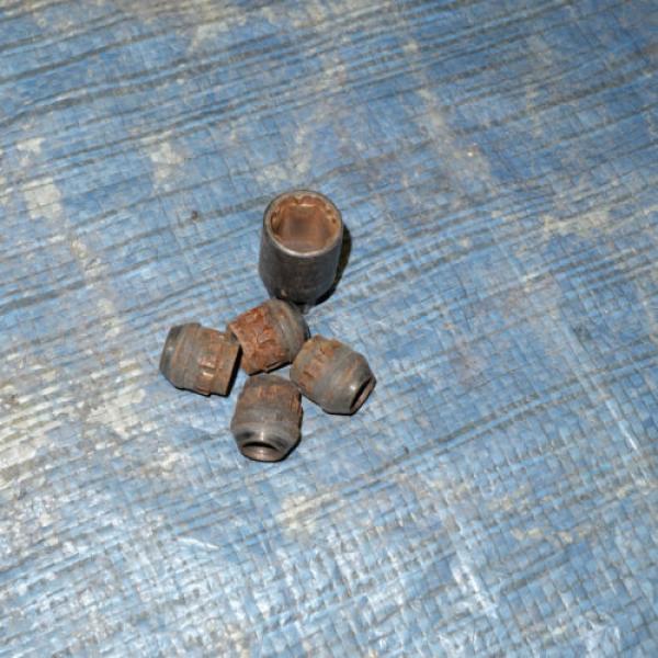 96-04 Chevrolet Corvette C5 LUG NUT Lock &amp; Drive SET Security Safety Radmuttern #1 image