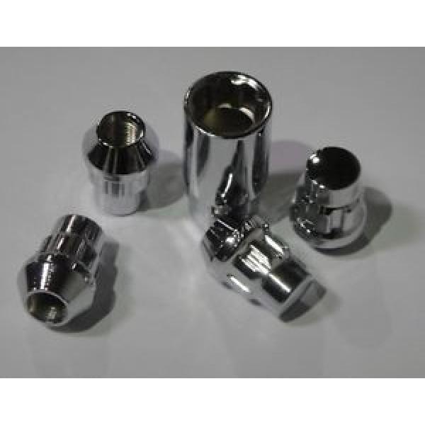 4 1/2 Acorn Tuner Chrome Lug Nut Locks Ford Mustang V6 GT 500 Shelby Cobra #1 image