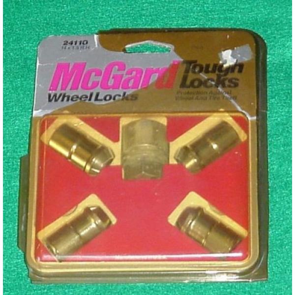 NEW MCGARD 24110 WHEEL LOCKS LUG NUTS 14 x 1.5 RH CHROME #1 image