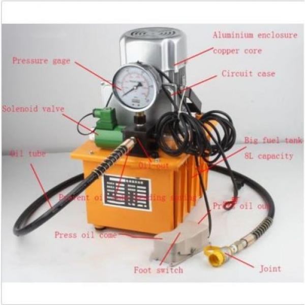 Hydraulic electric pump oil pressure Pedal with solenoid valve oil pressure pump Pump #3 image