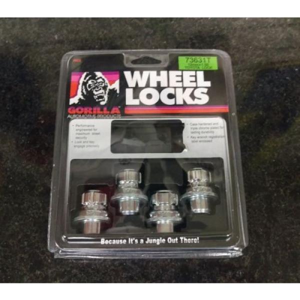 Gorilla Automotive - Chrome Flat Standard Mag Wheel Locks with Washer #1 image