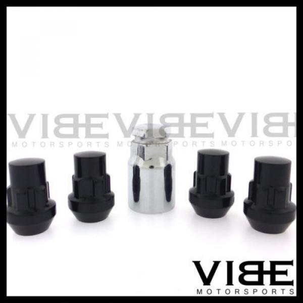 (4) 12X1.25 BLACK ACORN LUG NUT LOCKS SET OF 4 *FREE SHIPPING* #2 image