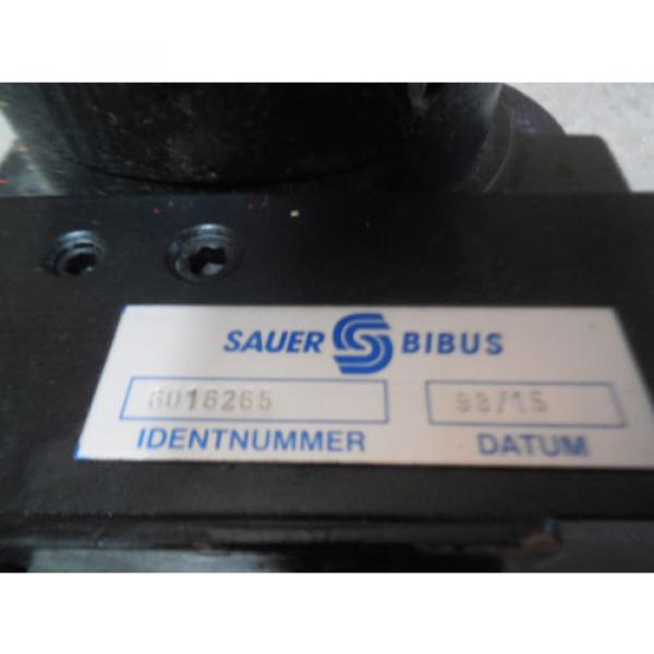 NEW SAUER BIBUS HYDRAULIC # 6016265 Pump #3 image