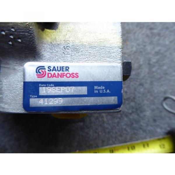 NEW SAUER DANFOSS HYDRAULIC GEAR 41299 Pump #4 image