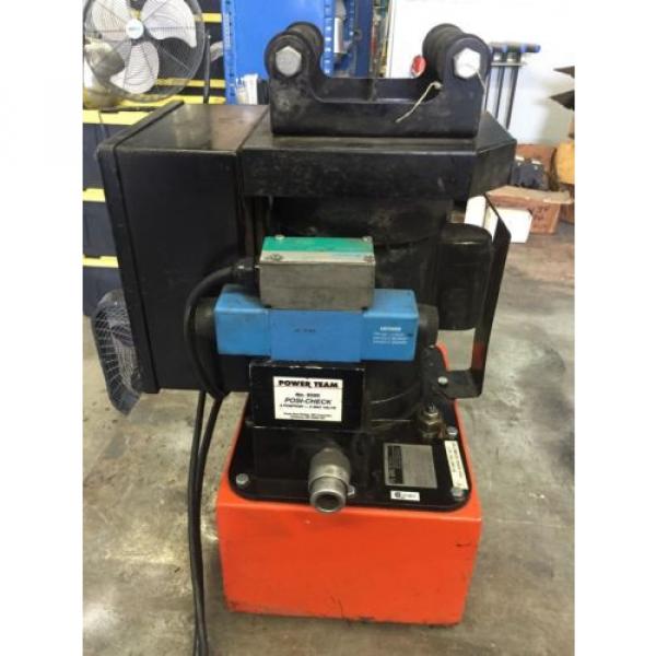 OTC POWERTEAM PE213S 10,000 psi HYDRAULIC single acting 1HP, 115/230v 1 ph Pump #1 image