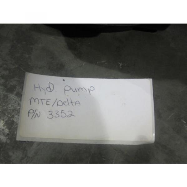 NEW MTE DELTA HYDRAULIC # 3352 Pump #2 image