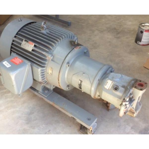 Rexroth Hydraulic MDL AA10VS071 w Reliance 40 HP Motor DUTY MASTER 3 PH Pump #2 image