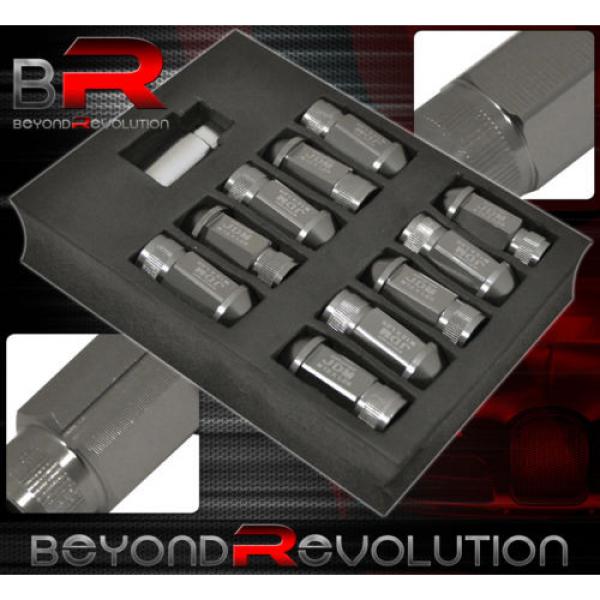 FOR NISSAN 12x1.25 LOCKING LUG NUTS RIMS FORGED ALUMINUM 20PCS UNIT KIT+KEY GRAY #2 image