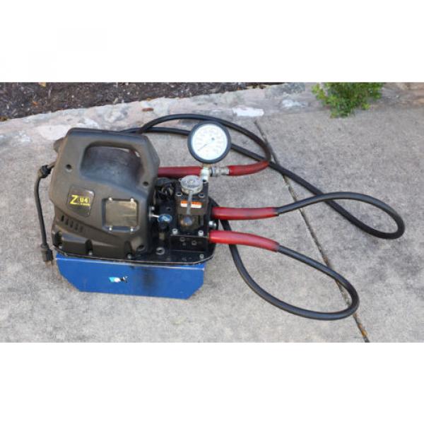 Enerpac ZU4 10,000 PSI Portable Hydraulic  Pump #1 image