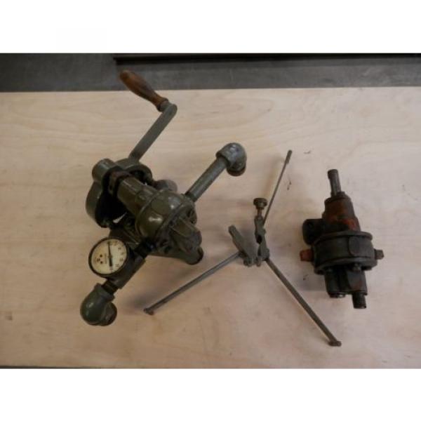 Brown and Sharpe No. 1 pump w/box and extra pump Pump #2 image