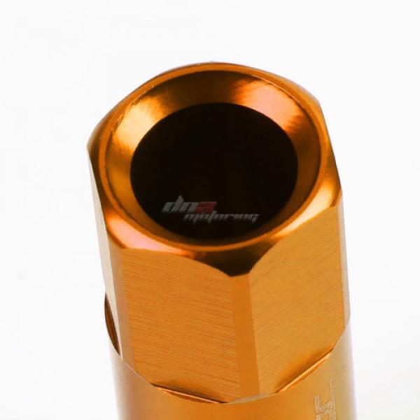 20 PCS ORANGE M12X1.5 EXTENDED WHEEL LUG NUTS KEY FOR LEXUS IS250 IS350 GS460 #3 image