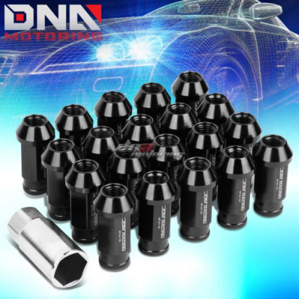 20 PCS BLACK M12X1.5 OPEN END WHEEL LUG NUTS KEY FOR LEXUS IS250 IS350 GS460 #1 image