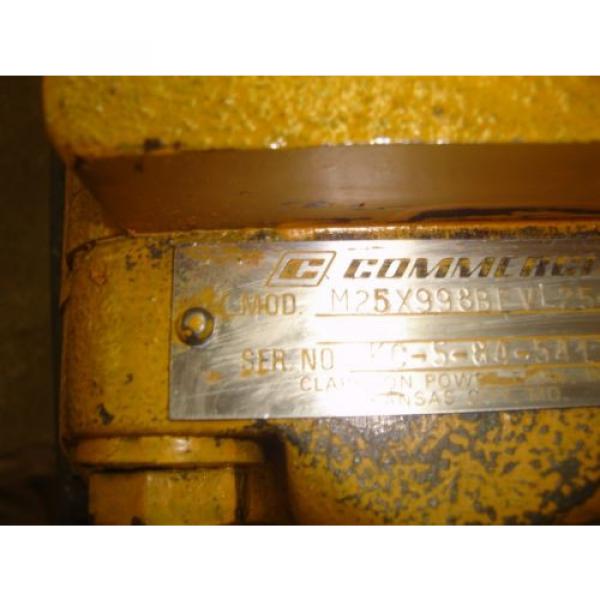 Commercial Shearing Inc. Hydraulic Motor Series 25X M25X998BEVL Pump #4 image